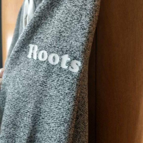 COPY - Roots Light Gray Unisex Full Zip Soft Fleece Hoodie (S/P) - Picture 7 of 10